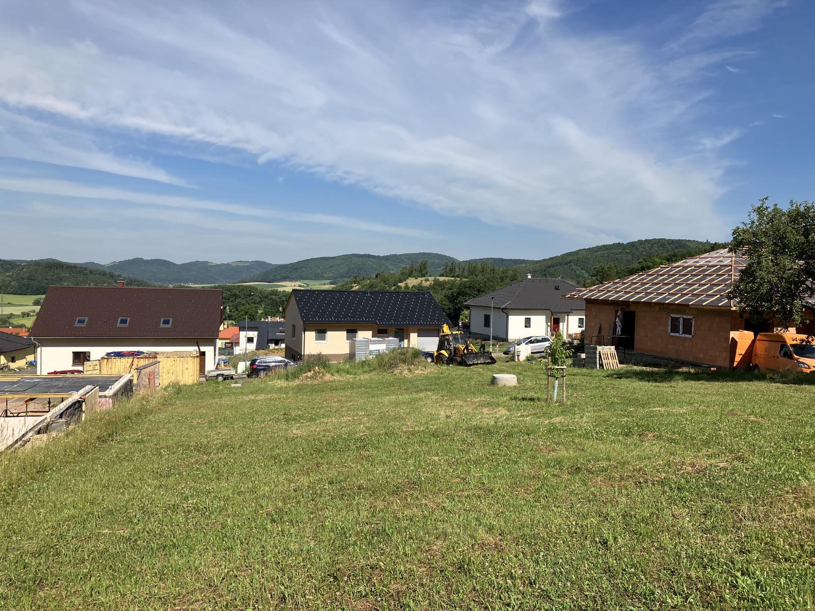 View from further back to the front